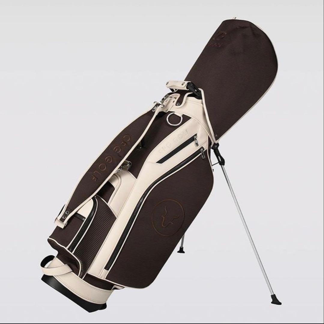 新品タグ付　9型　スタンドバッグ ブラウン