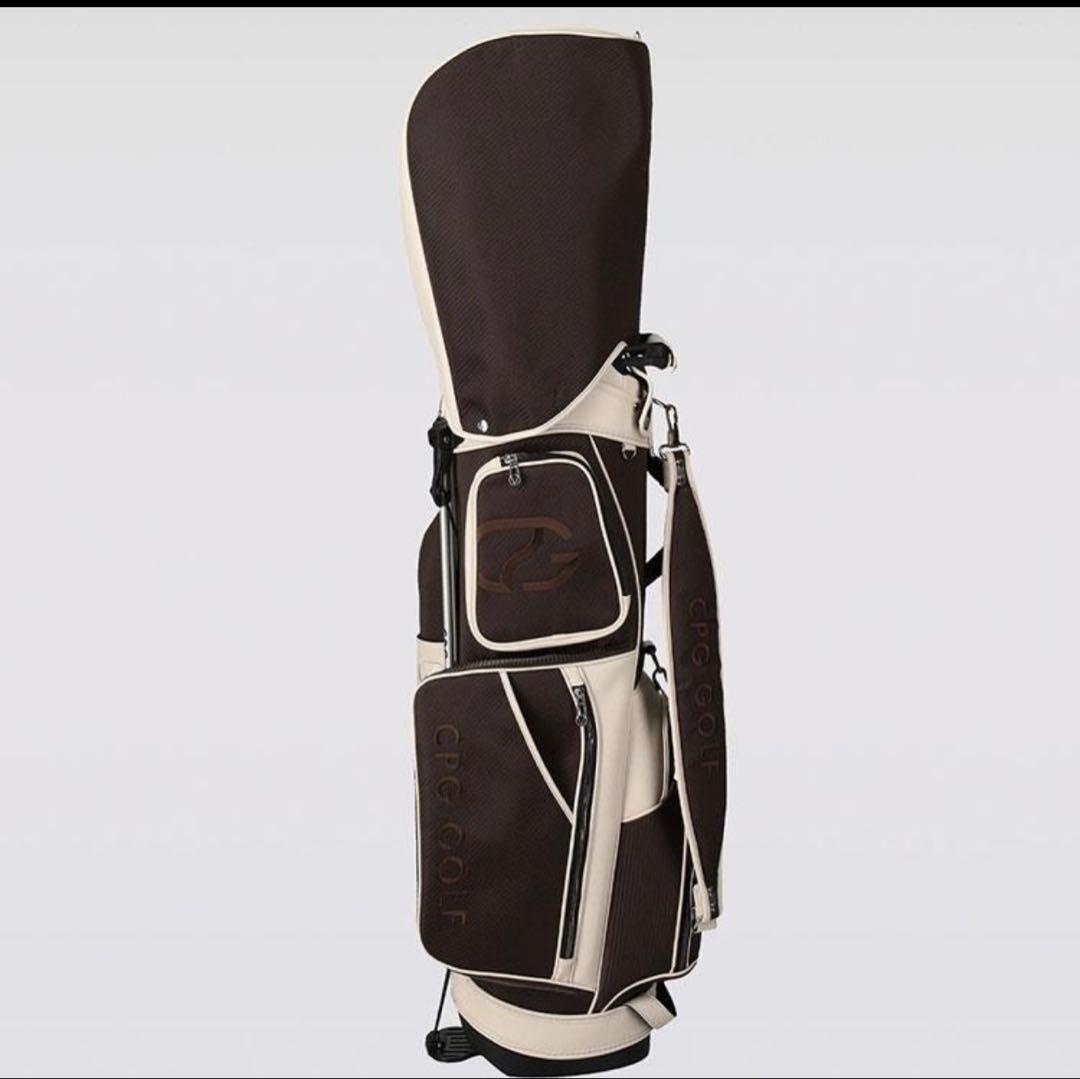 新品タグ付　9型　スタンドバッグ ブラウン