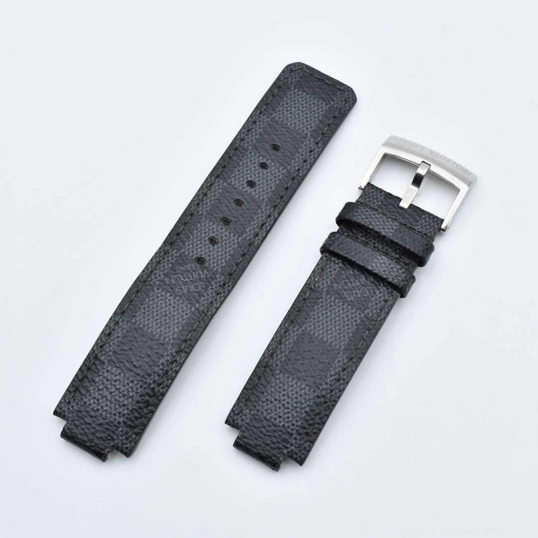 【美品】ルイヴィトン ダミエ タンブール 替えベルト レザーベルト ストラップ