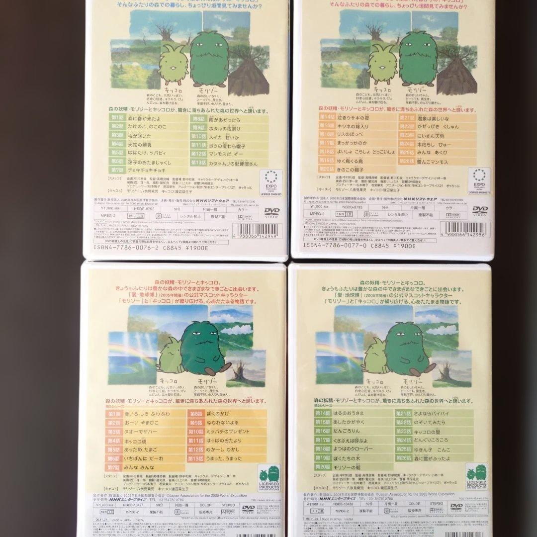 b*s様 モリゾーとキッコロ vol.1-4【未開封】