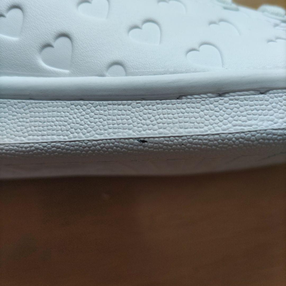 未使用☆23.5㎝☆ハート型押し☆スタンスミス☆アディダス