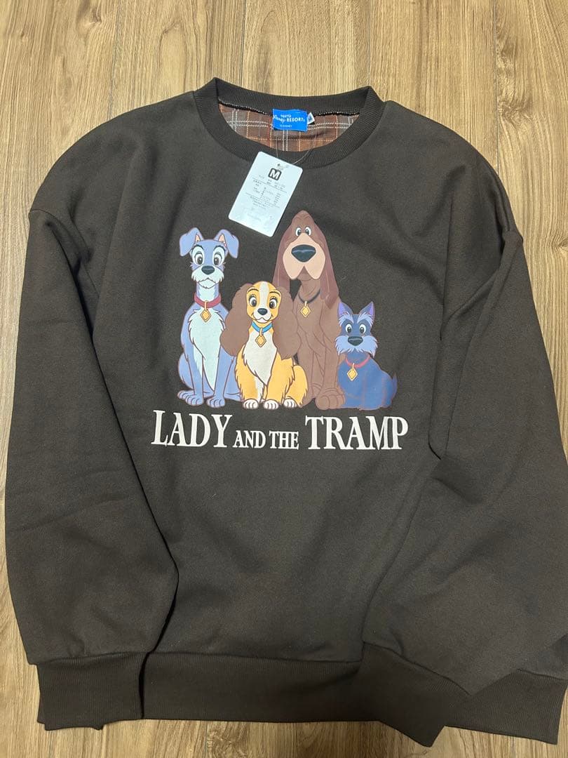 新品　わんわん物語　スウェット トレーナー ブラウン Mサイズ