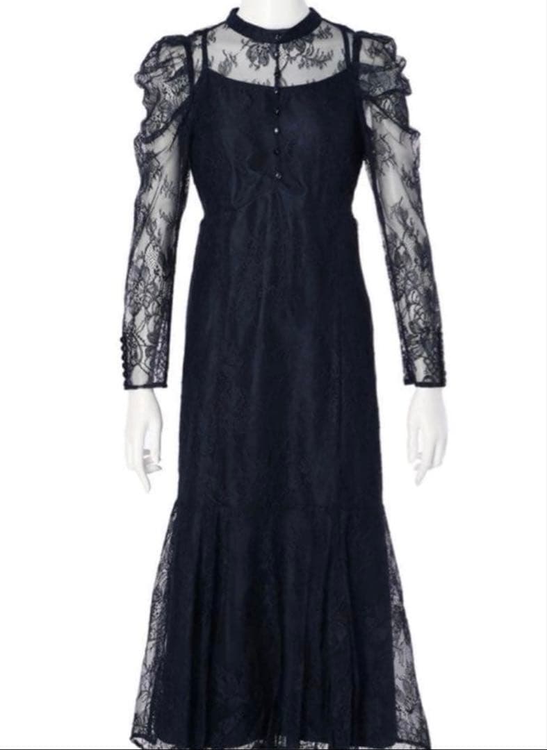 アプワイザーリッシェ マーメイドレスワンピース　ドレス　レースワンピース