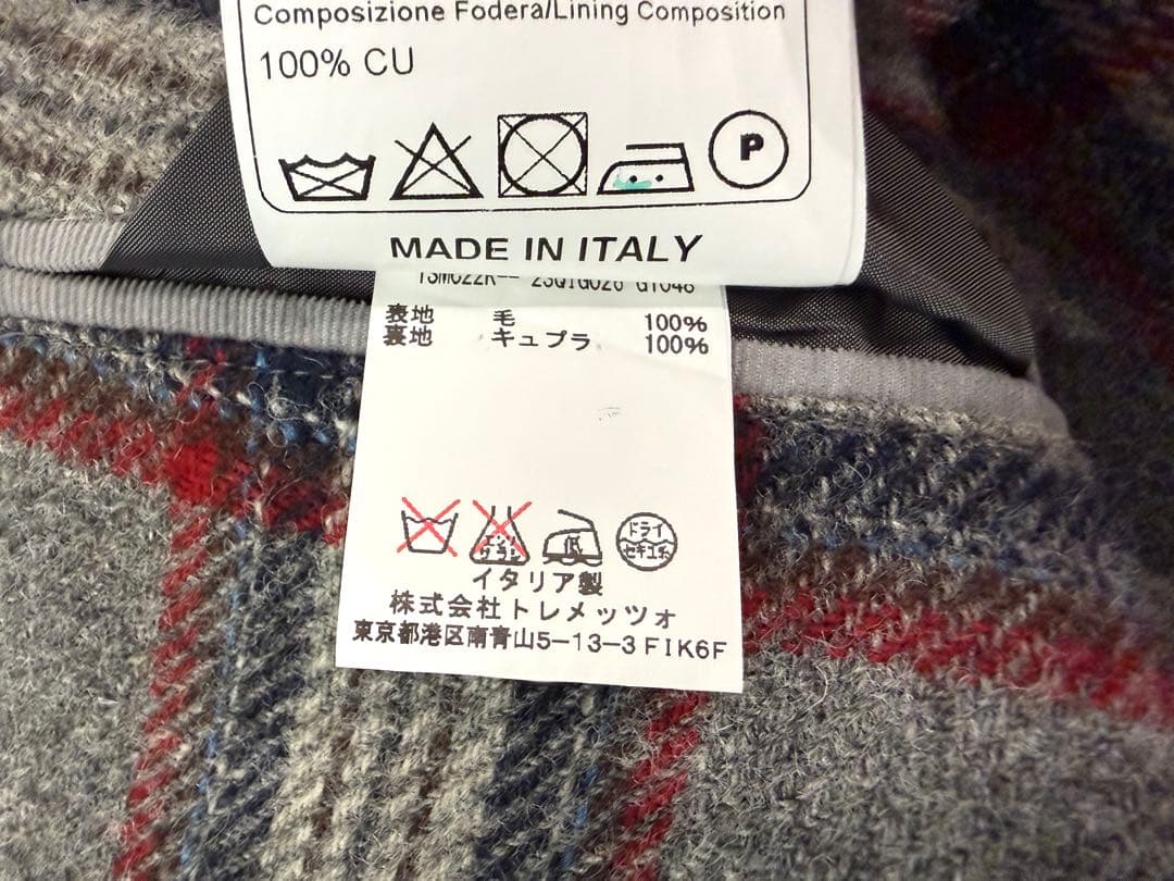 最終価格！TAGLIATORE◻️高級ウールジャケット◻️タリアトーレ◻️46◻️極美品