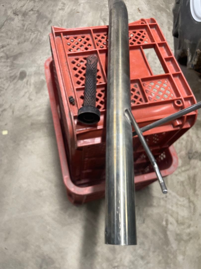 百式自動車　リアピースマフラー　フィット　ge8