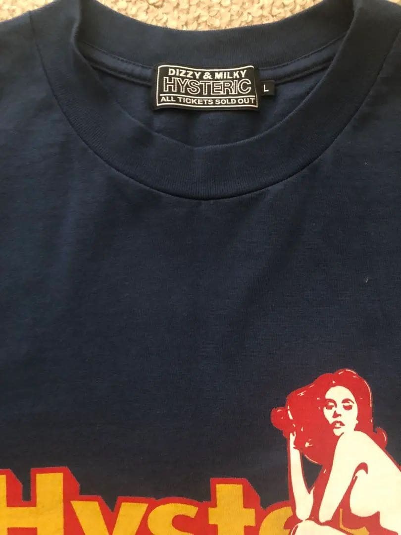 試着のみHYSTERICGLAMOURヒステリックグラマーロングTシャツ