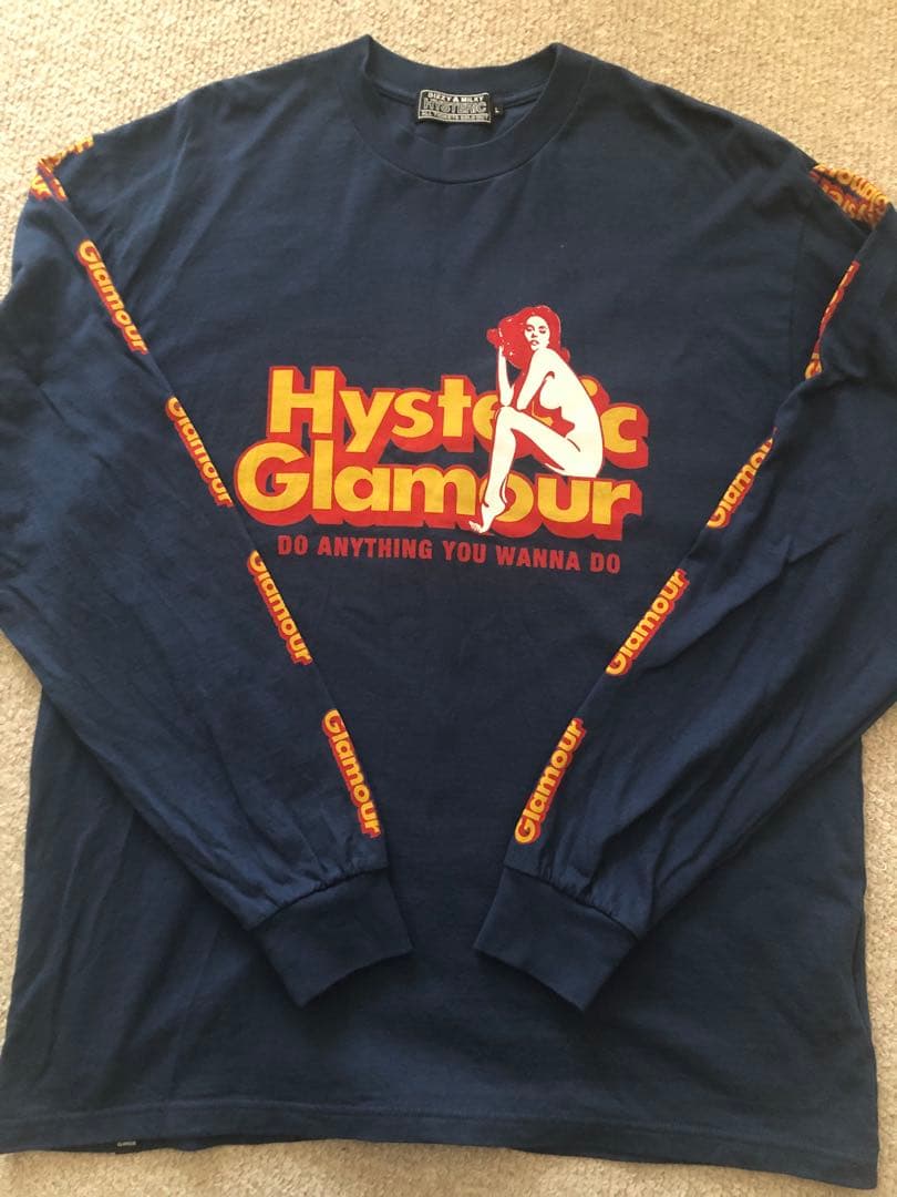 試着のみHYSTERICGLAMOURヒステリックグラマーロングTシャツ