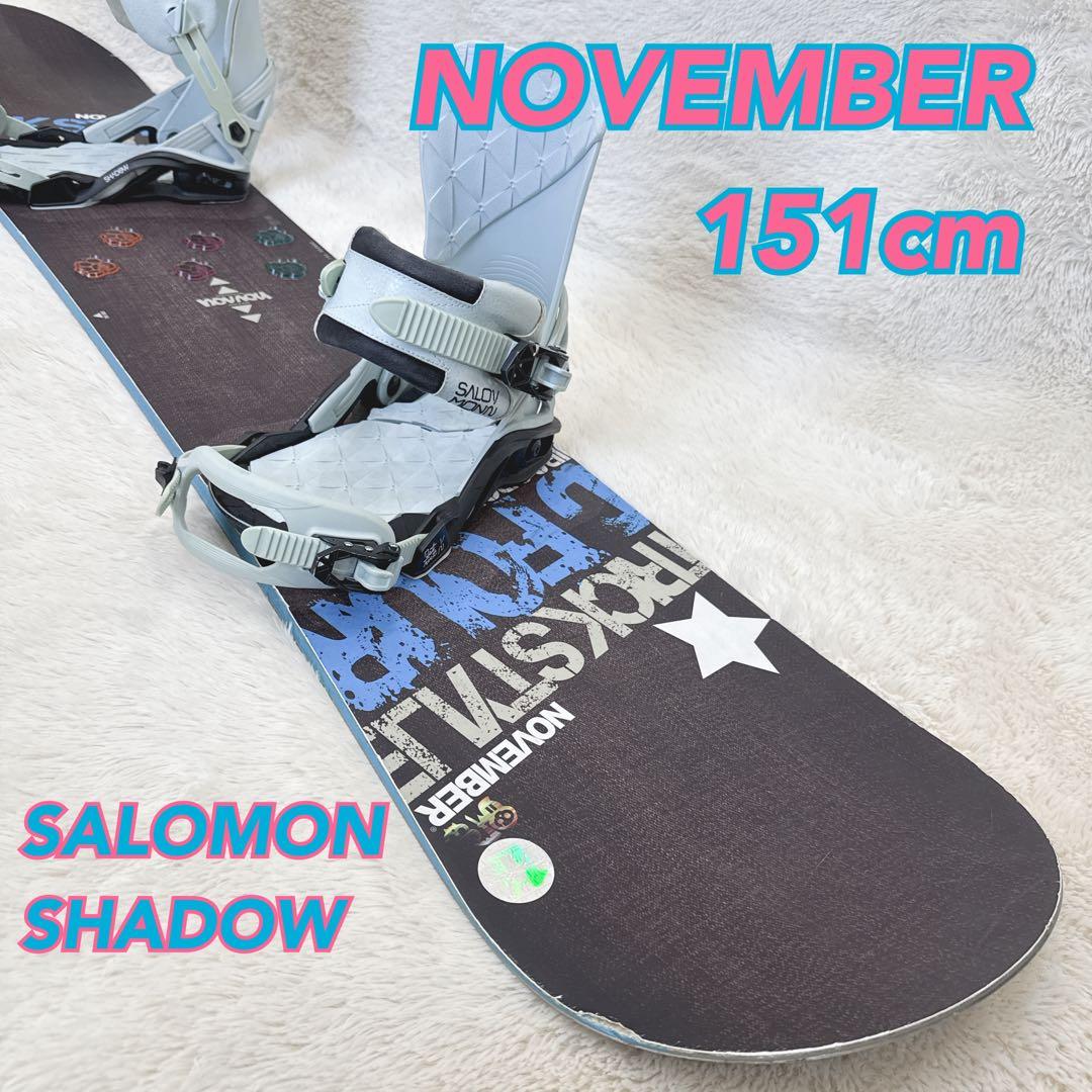 NOVEMBER Dfour D4 salomon SHADOW レディース