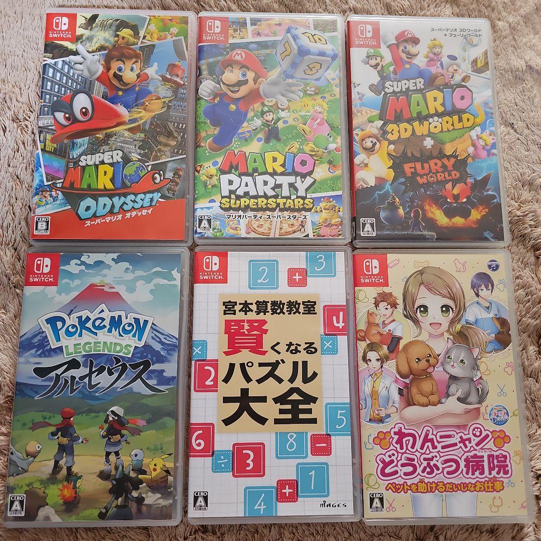 Nintendo Switch ゲームソフト6本セット