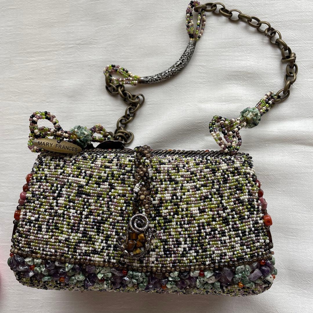 MARYFRANCES メリーフランシス ビーズ　ショルダーバッグ パーティー