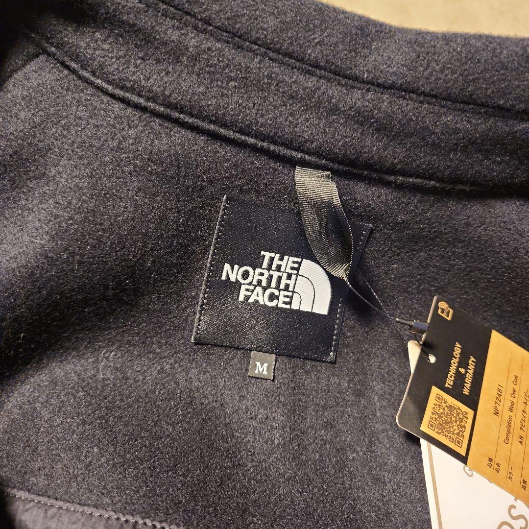 新品M ノースフェイス コンピレーション ウール オーバーコート