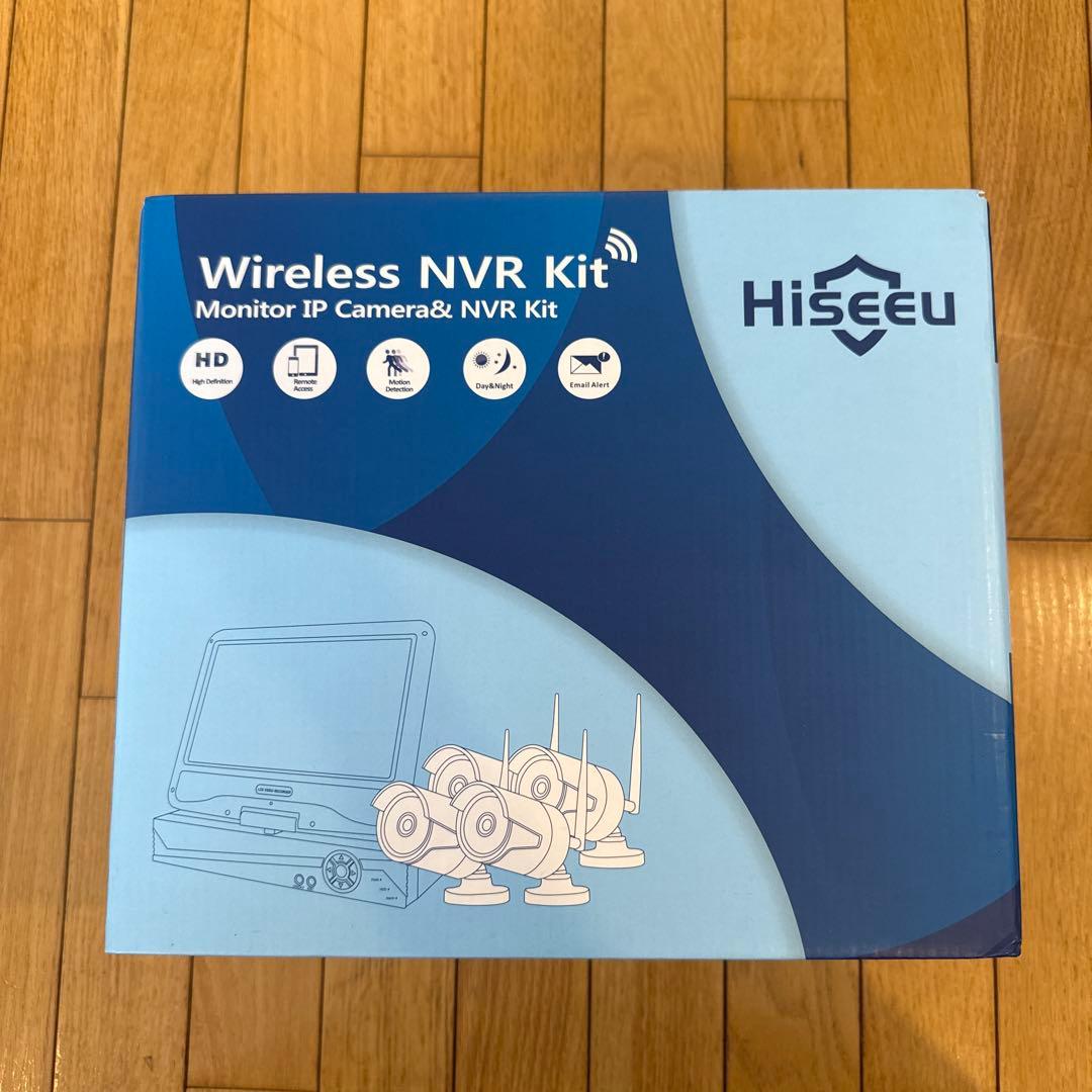 Hiseeu Wireless NVR Kit 4カメラ付き