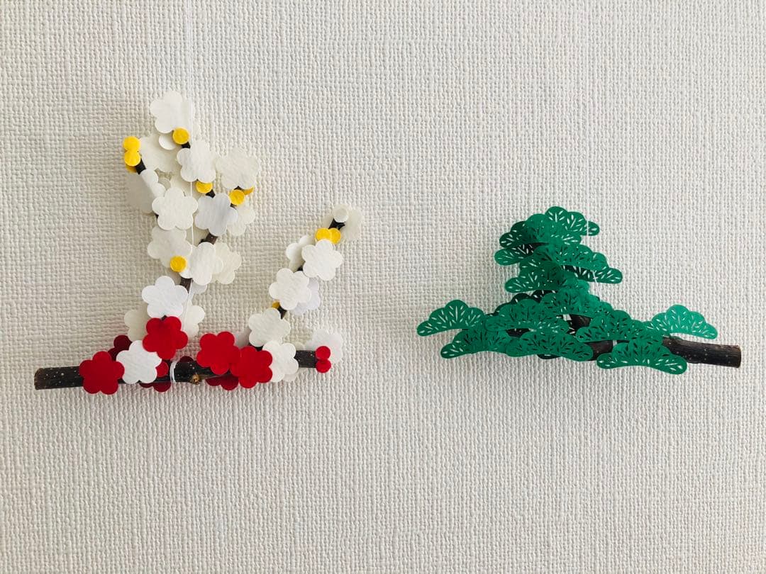 【たかこ】モビール6点 ❤︎鶴/富士山/梅/松❤︎クジラ❤︎お月見❤︎カモメ❤︎ 他