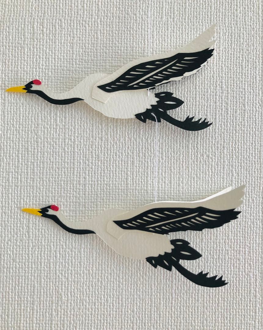 【たかこ】モビール6点 ❤︎鶴/富士山/梅/松❤︎クジラ❤︎お月見❤︎カモメ❤︎ 他