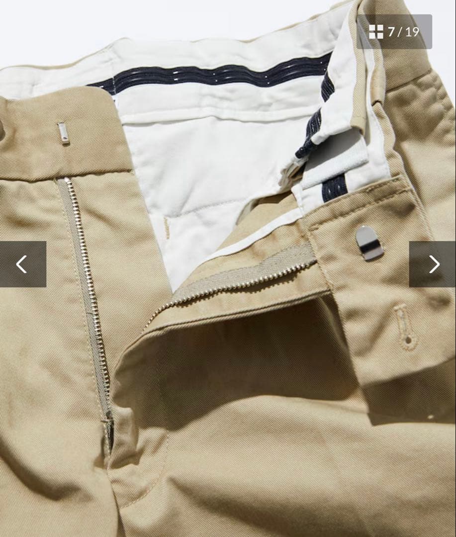 CANVAS88　TC Twill 1 Tuck Pants