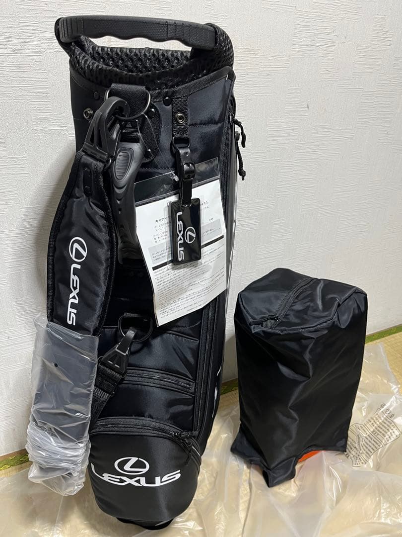 新品！レクサス＆アドミラル　lexus admiral キャディバッグ