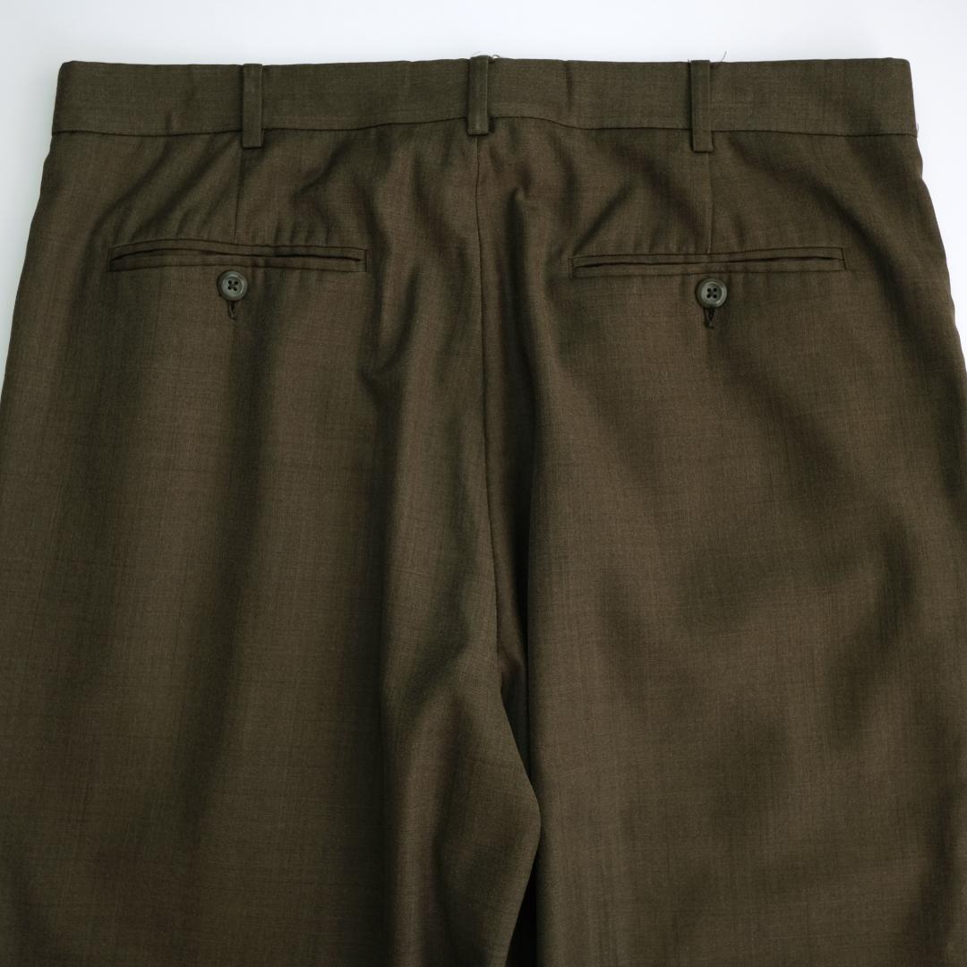 パンツ PERRY ELLIS Two tuck Wide Slacks 34/32