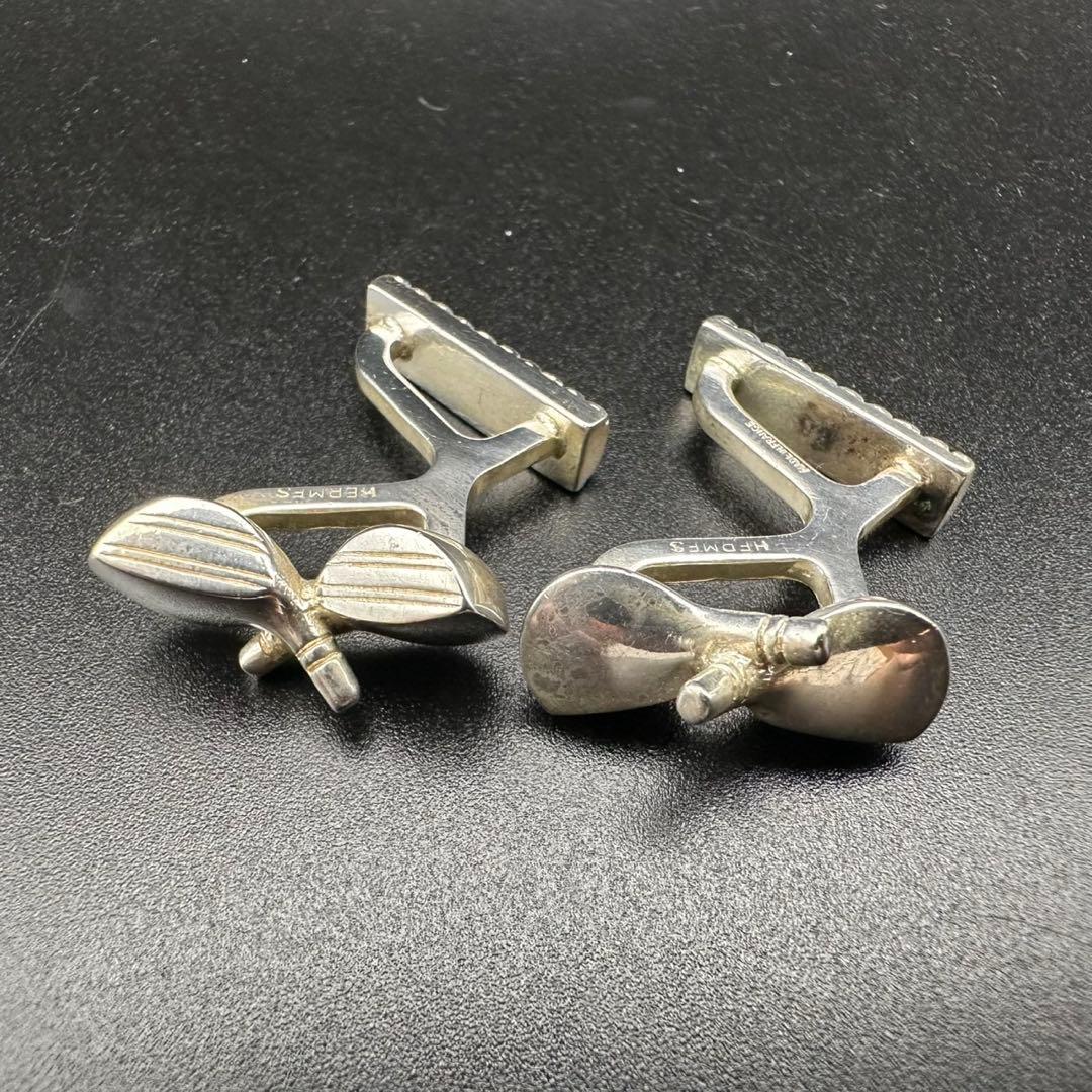 極美品✨ヴィンテージエルメス　HERMES ゴルフ　ゴルフクラブ　カフス　082