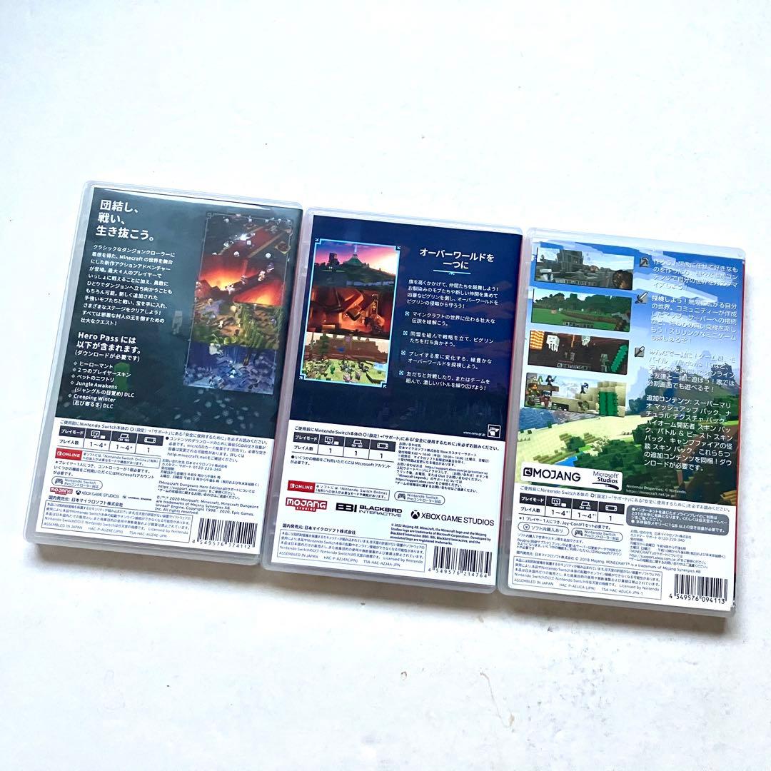 Switch マインクラフト レジェンド ダンジョンズ ヒーローエディション