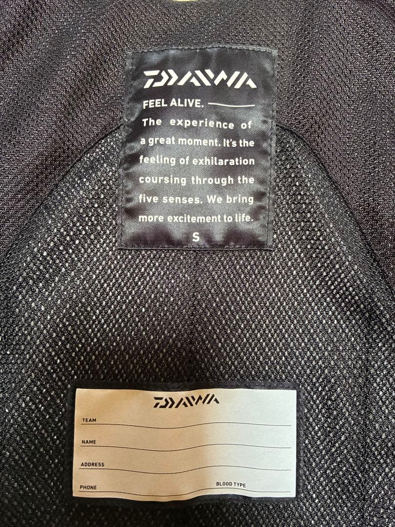 Daiwa ライフジャケット フィッシングベスト サイズS ホワイト