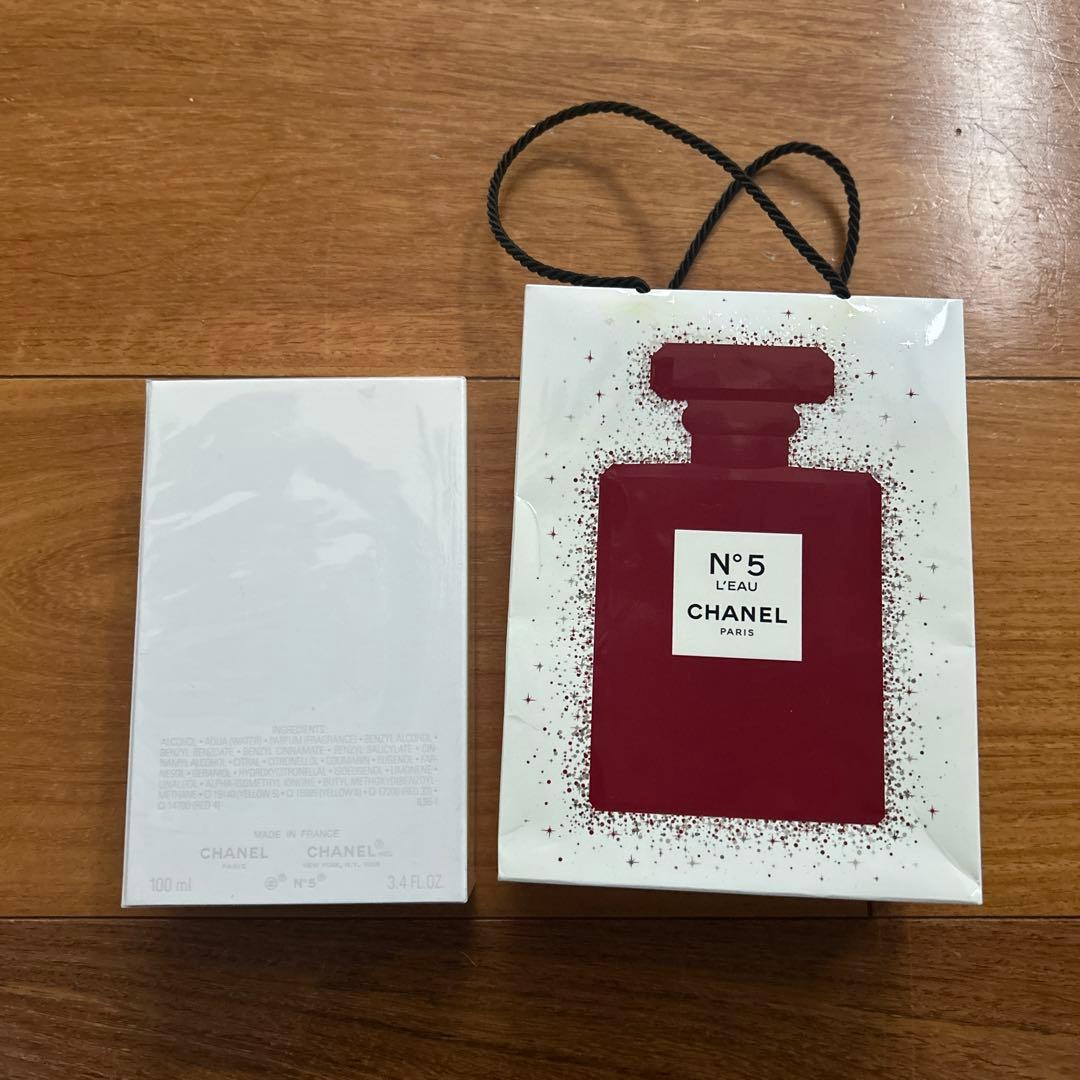 新品未開封CHANEL100周年限定品赤ボトルN°5 ロー オードゥ トワレット