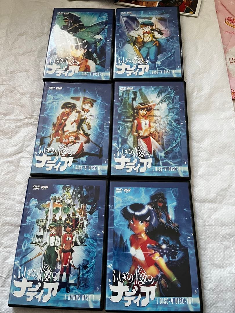 ふしぎの海のナディアTHESECRETOFBLUEWATER DVD11枚セット