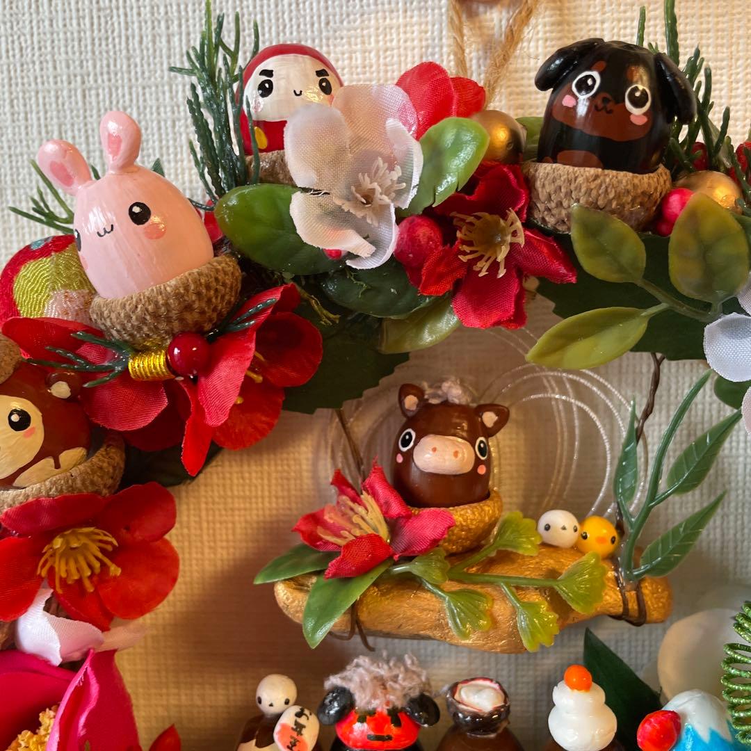 【一点もの】としごママさま専用☆1月の飾り