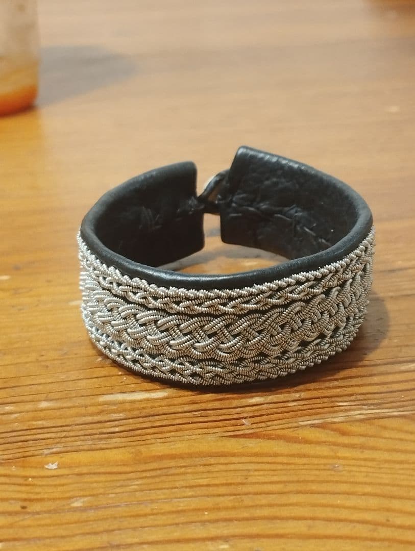 サーミブレスレット ブラック 22mmX165mm