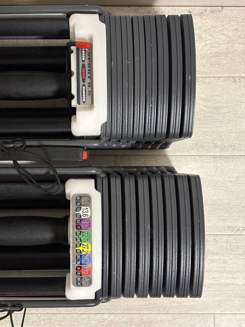 POWER BLOCK SPORT 9.0 可変式ダンベル 最大41kg