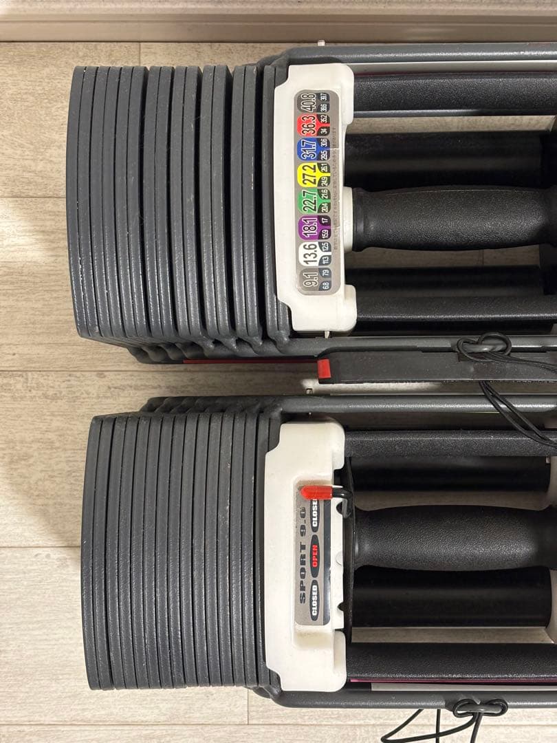 POWER BLOCK SPORT 9.0 可変式ダンベル 最大41kg