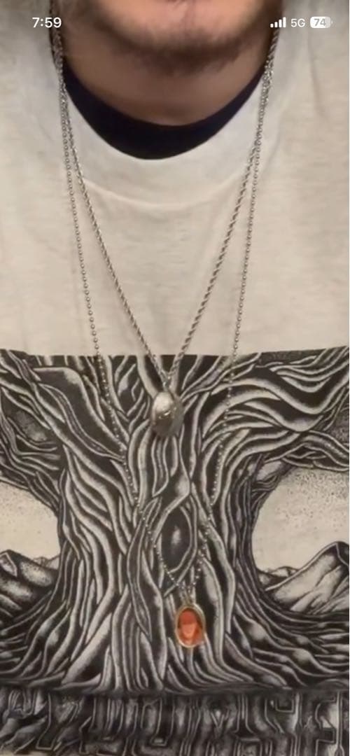 【新品】ハンドメイドオームペンダント　ラクシュミー　藤井風さん　クリシュナおまけ