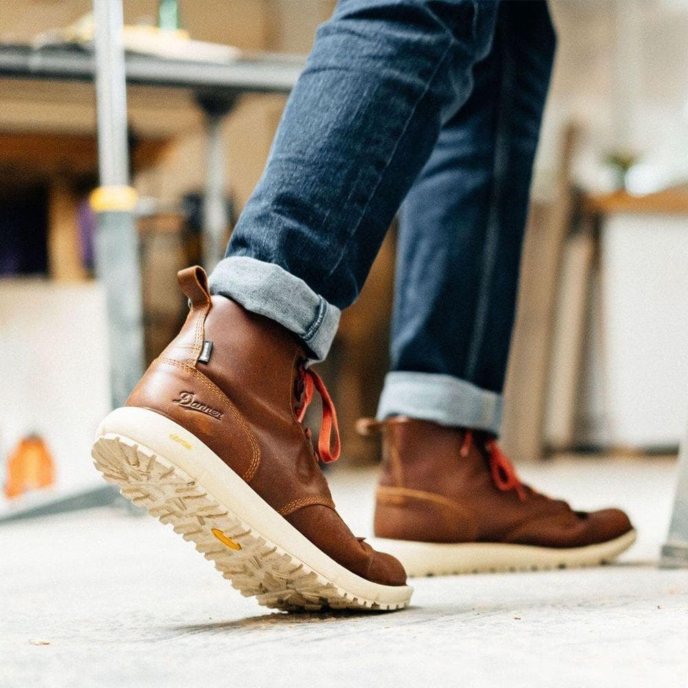 新品 ダナー ロガー 917 ゴアテックス レザー ブーツ 茶 26.5 ②