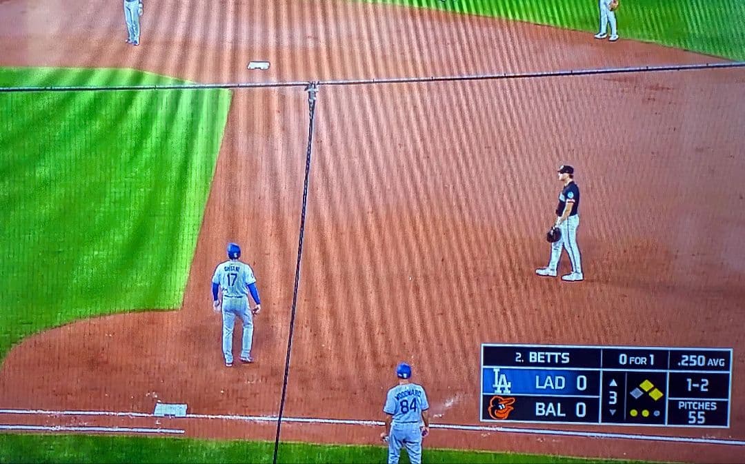 【価格交渉あり】大谷翔平 緊急登板 オリオールズ戦 9/5/25 一塁ベース