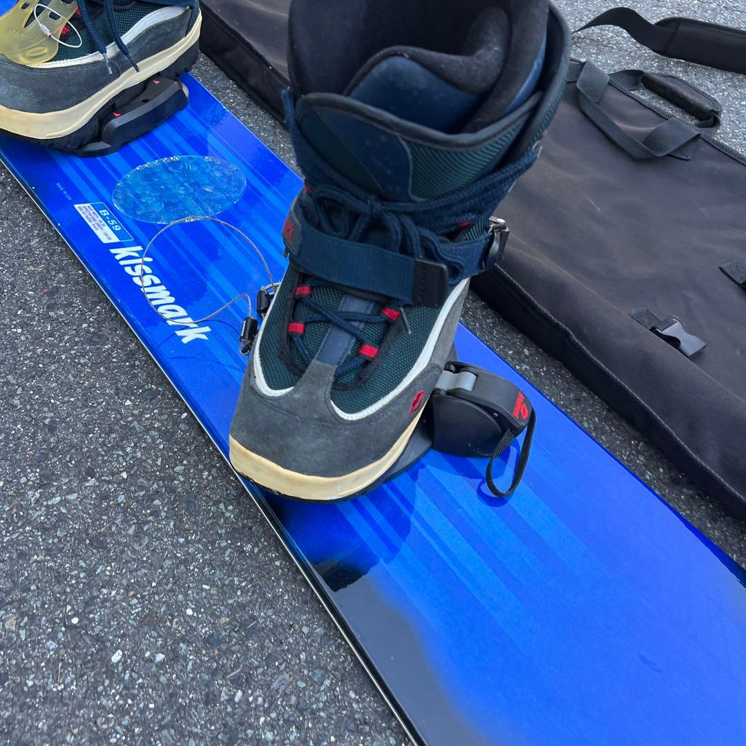 KISSMARK 　スノーボード　ビンディング　　ブーツ 158cm 28cm
