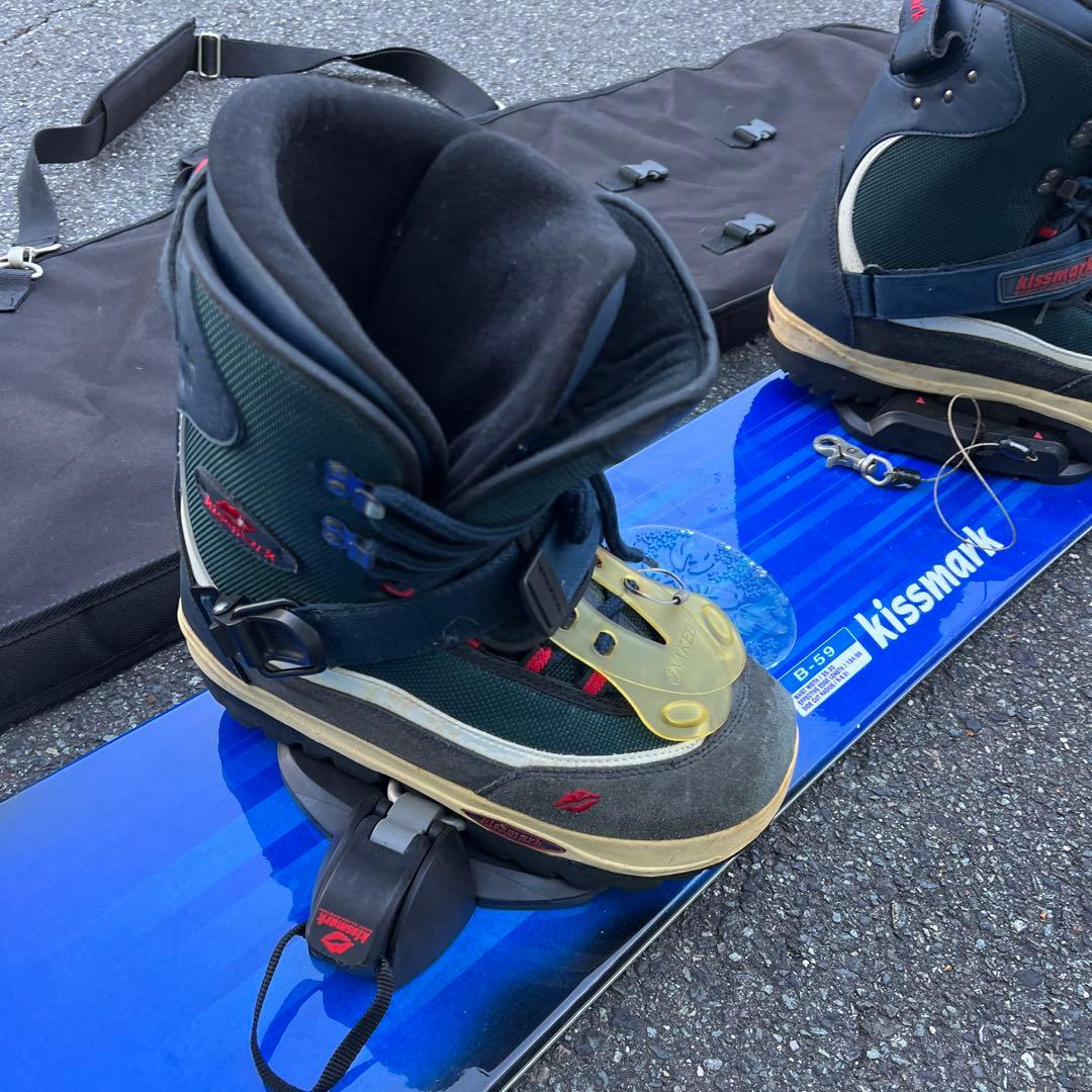 KISSMARK 　スノーボード　ビンディング　　ブーツ 158cm 28cm