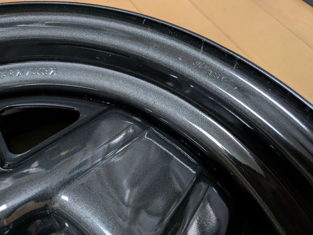 新車外し JB64 ジムニー XL XG 純正 16インチ スチールホイール