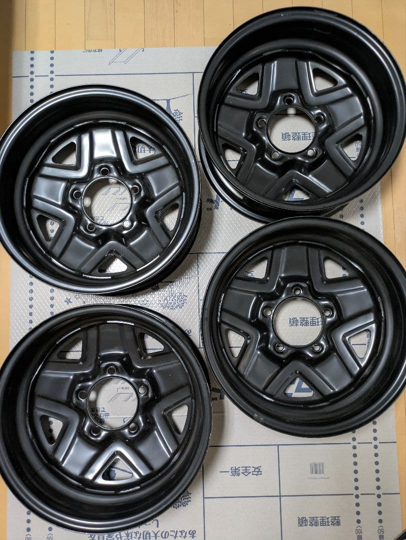 新車外し JB64 ジムニー XL XG 純正 16インチ スチールホイール