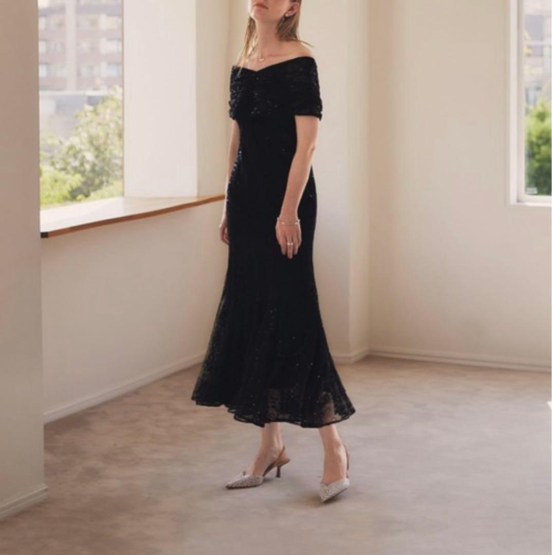 Laja 2way オフショルマーメイドフレアドレス