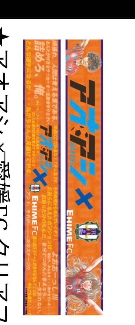 未使用 アオアシ × 愛媛FC コラボマフラータオル