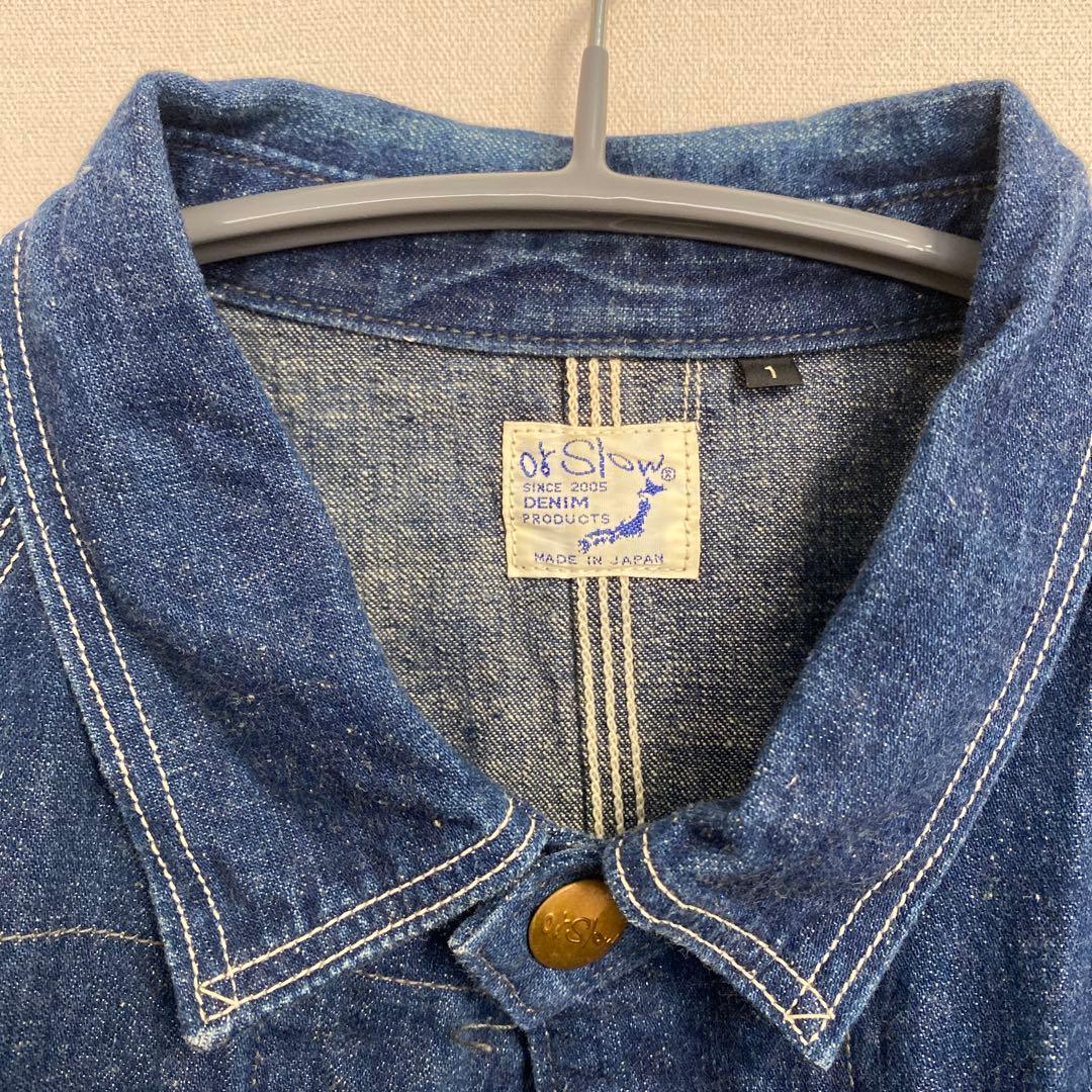 orslow オアスロウ1950 セルビッチデニム カバーオール ワンウォッシュ