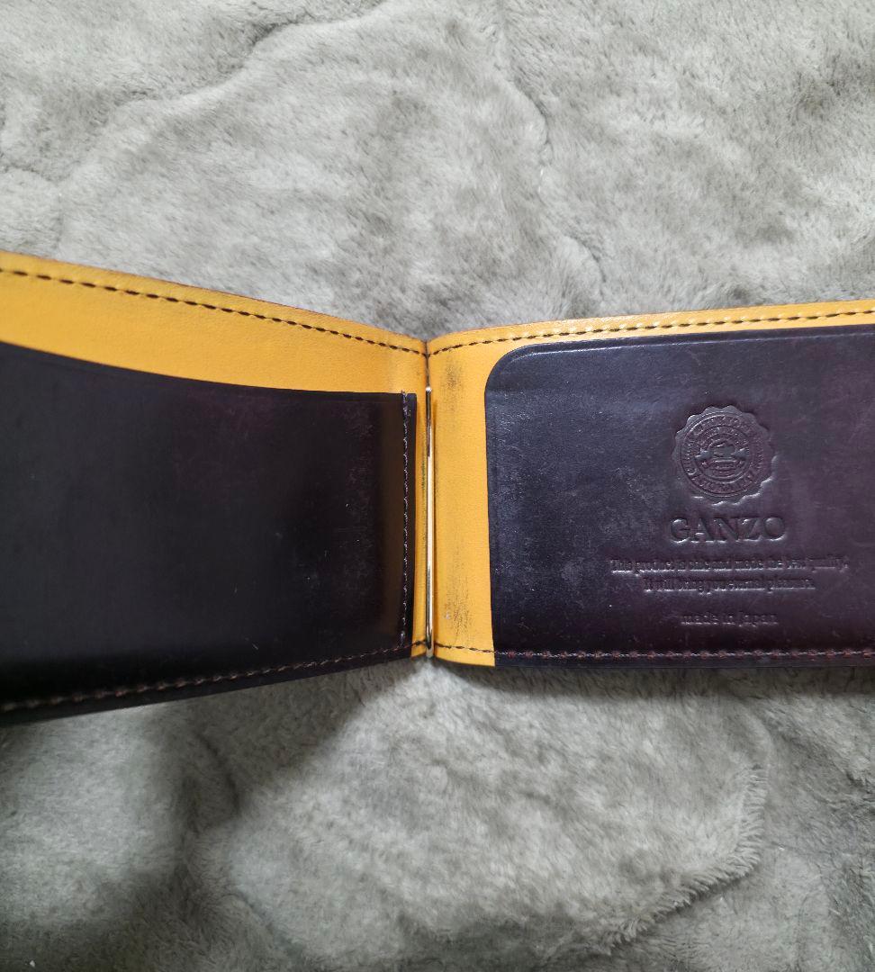 GANZO SHELL CORDOVAN 2 コンパクトマネークリップ