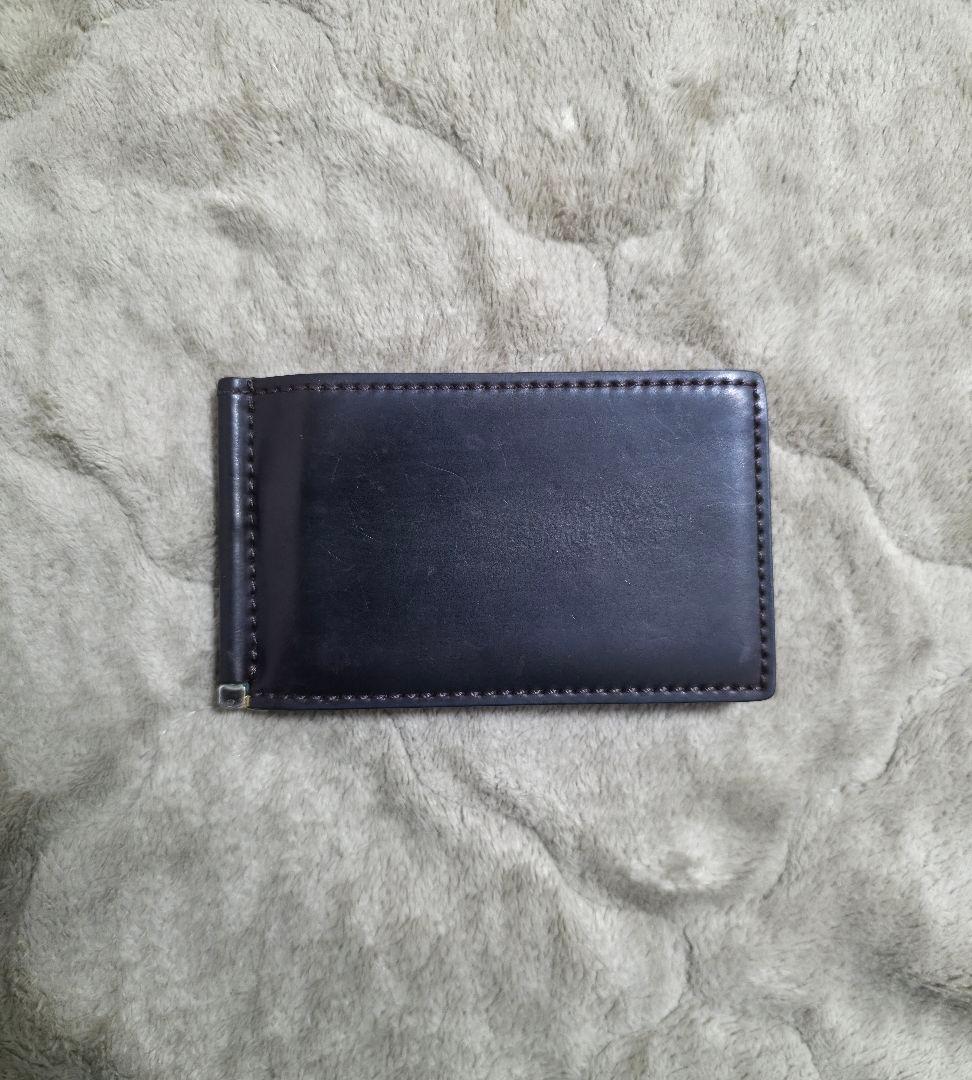 GANZO SHELL CORDOVAN 2 コンパクトマネークリップ