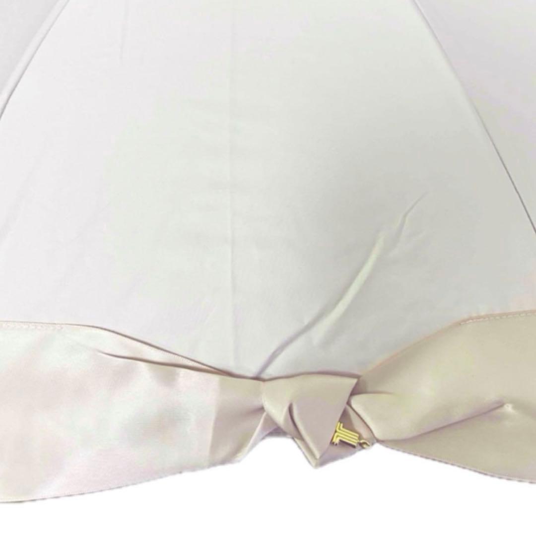 新品★ランバンオンブルー　LANVIN 婦人折り畳み傘　楽折　晴雨兼用