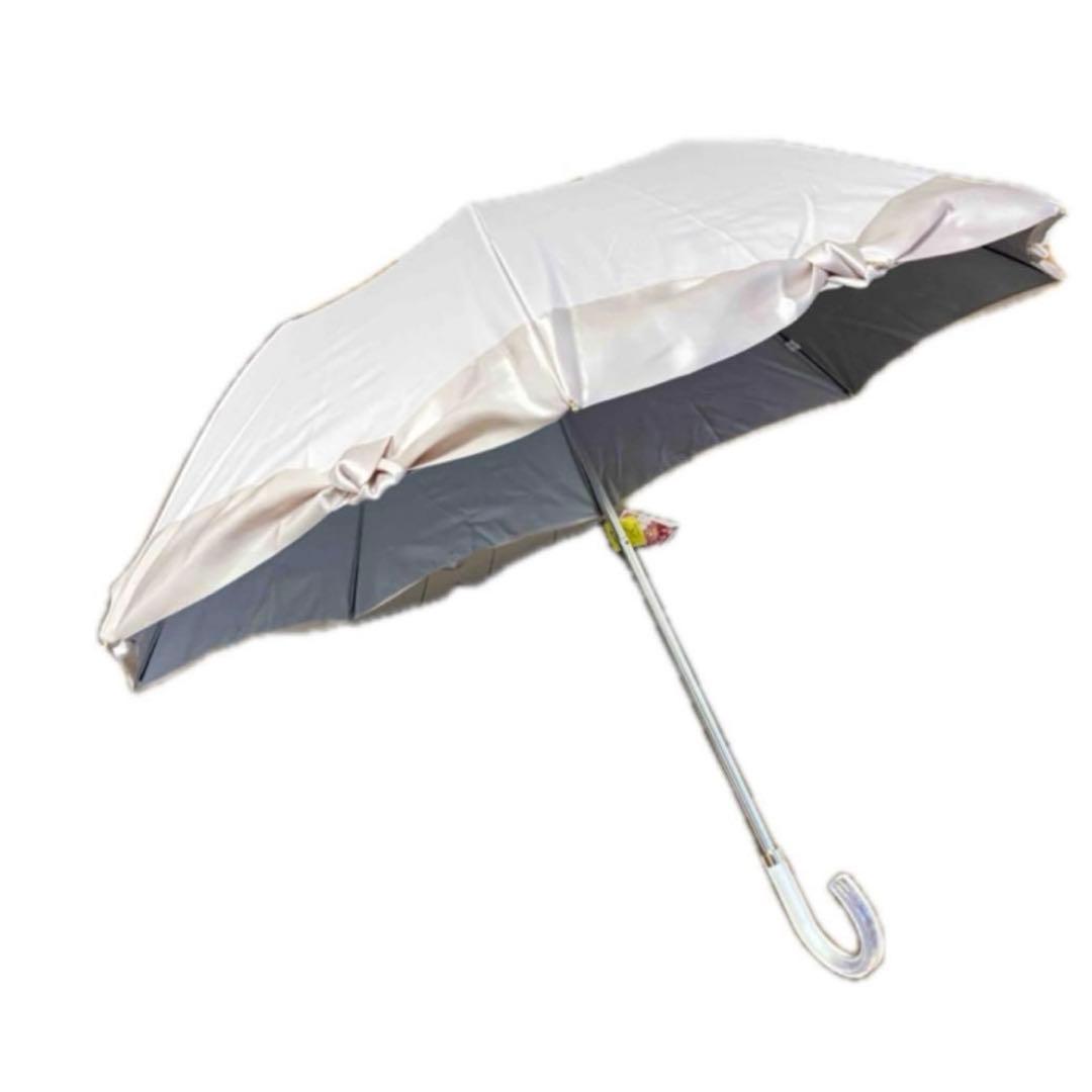 新品★ランバンオンブルー　LANVIN 婦人折り畳み傘　楽折　晴雨兼用