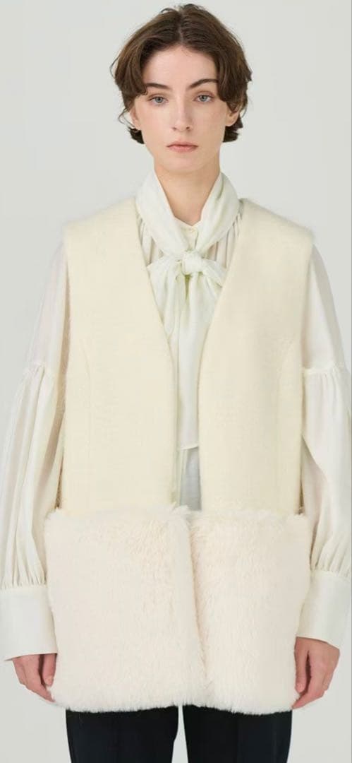 グレースコンチネンタル　モヘアシャギーベスト　新品未使用品完売