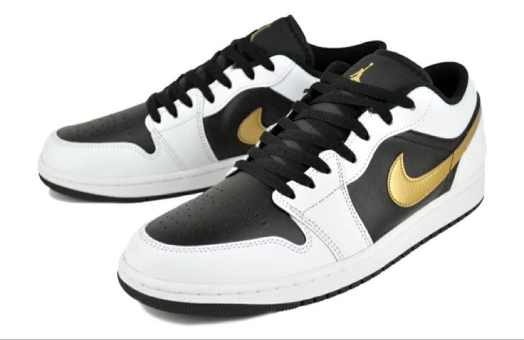 【新品未使用】NIKE AIR JORDAN ホワイトメタリックゴールドブラック