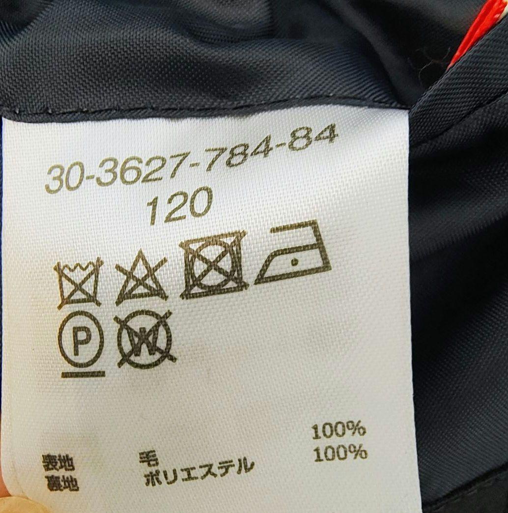 美品✨　ミキハウスコレクション　ワッペン　紺ブレ　男の子　スーツ　120