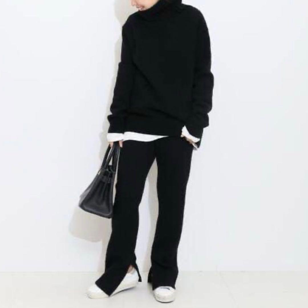 定価33000円 ドゥーズィエムクラス Attractive パンツ 38 黒