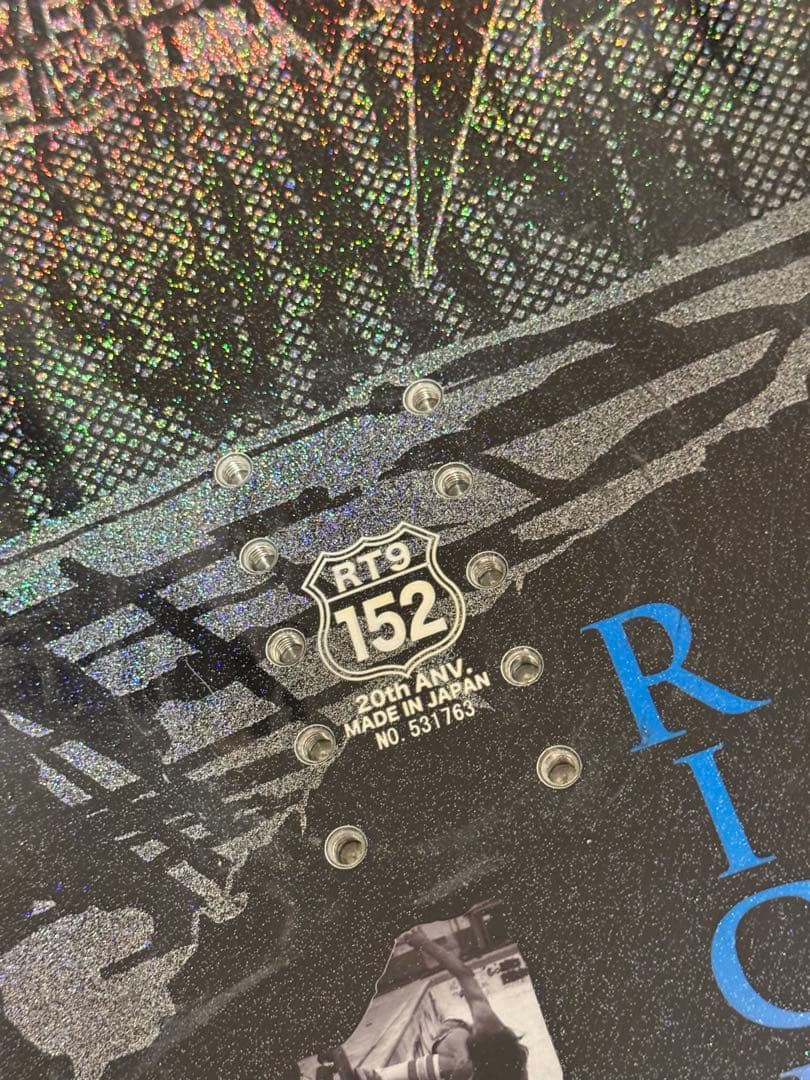 高反発◎ 記念モデル！ RICE28 RT9 152cm スノーボード板
