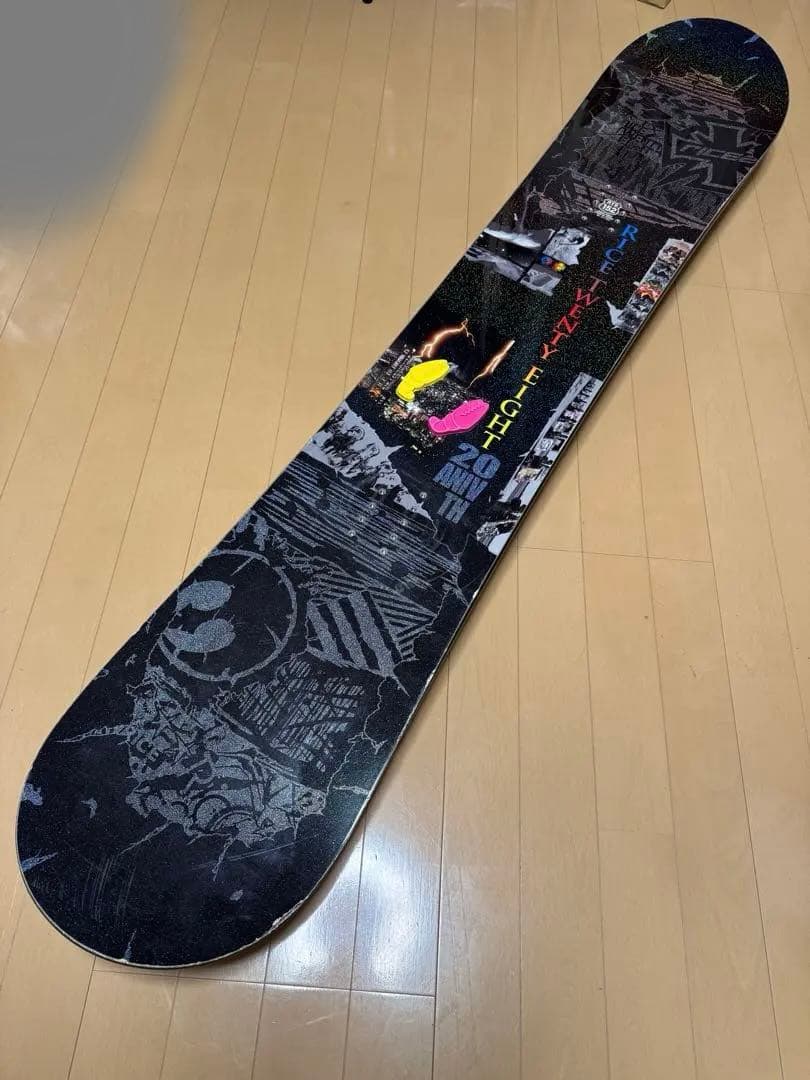 高反発◎ 記念モデル！ RICE28 RT9 152cm スノーボード板